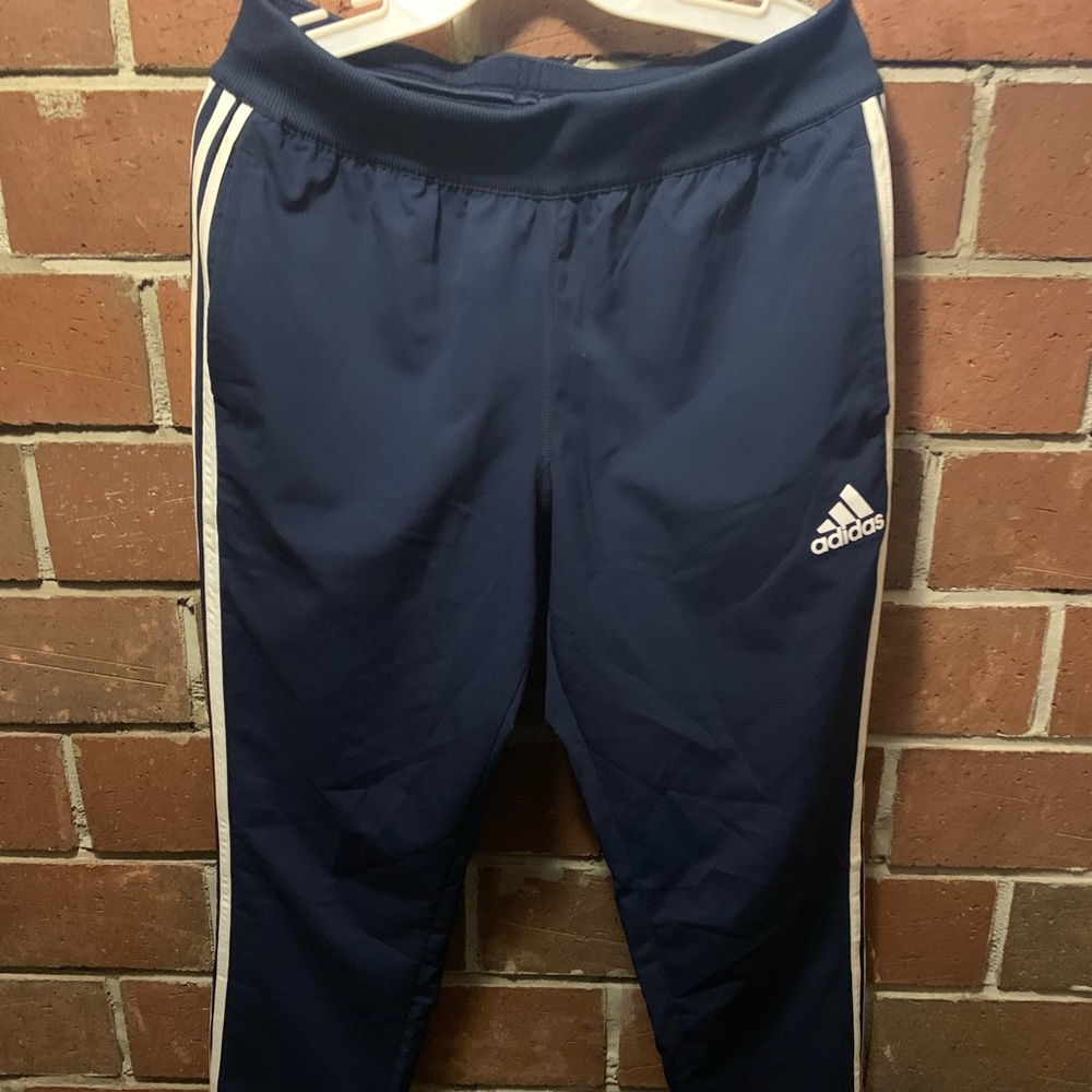Adidas training pants sz m